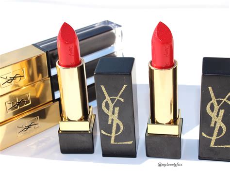 ysl rouge pur couture limited edition swatches|rouge pur couture matte lipstick.